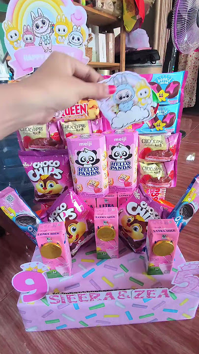Mading snack#kado#madingsnack #snackulangtahun #hampers#snacktower #buket #kadoulangtahunanak #gift