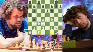 Wanting chess game | Hans Niemann vs Magnus Carlsen 10