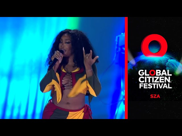 SZA Performs 'All the Stars' | Global Citizen Festival: Accra class=
