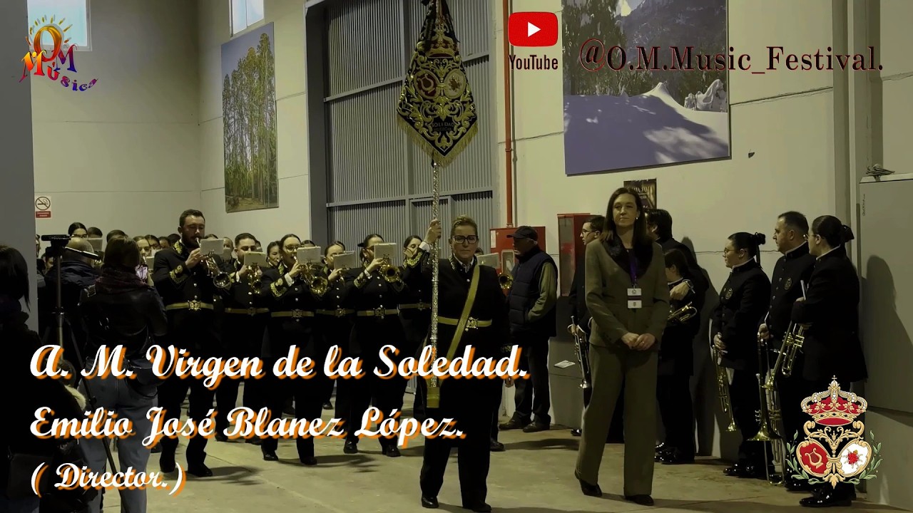 A. M. Virgen de la Soledad. En el 60 Aniversario de la Banda del Cristo. (Sábado; 7_Feb_2026.)