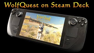 WolfQuest on Steam Deck