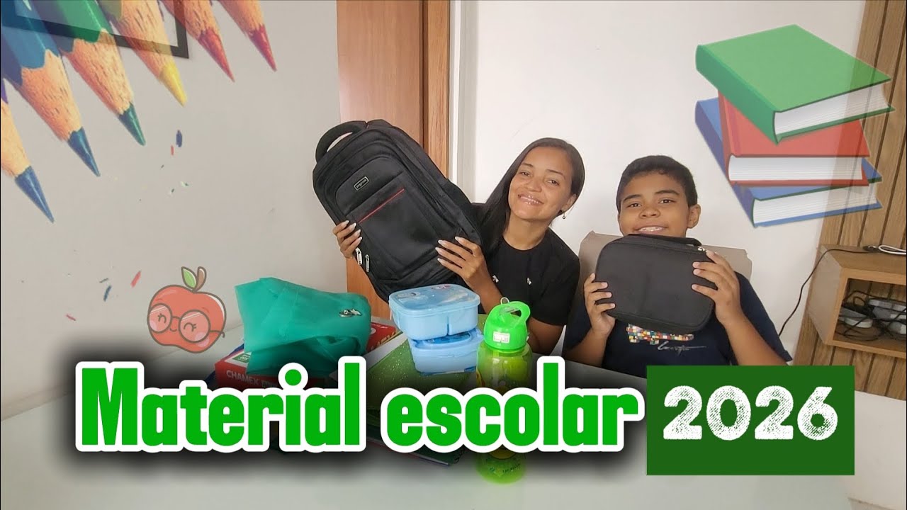 MATERIAL ESCOLAR 2026/ TUDO O QUE COMPREI E QUANTO GASTEI/ MOCHILA E ESTOJO DA SHOPEE