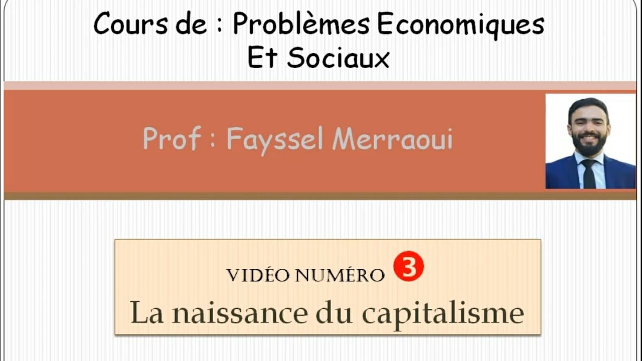 Vid o 3 probl mes conomiques et sociaux la naissance du