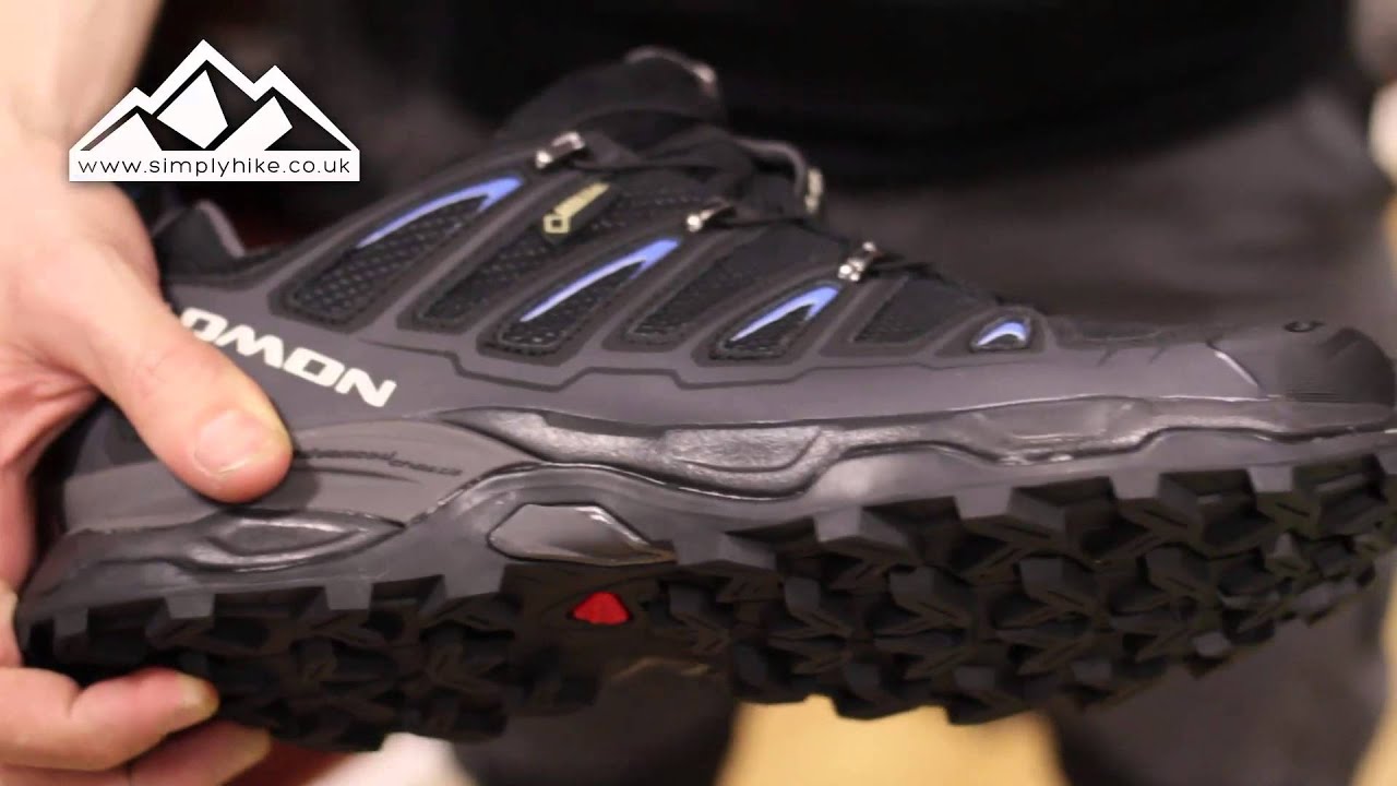 Salomon X Ultra GTX Trail Shoe - www.simplyhike.co.uk - YouTube