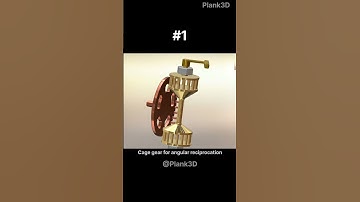 Reciprocating Shaft & Shutter Mechanism Explained | 3D Animation #3danimation #shorts #machine