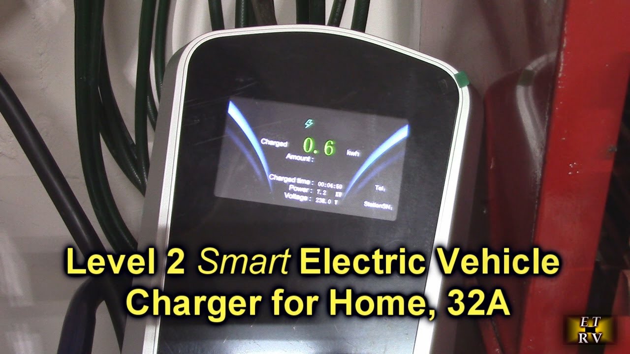 Type 2 EV Charger 7KW 32A Home Electric Vehicle Scheduled Charging