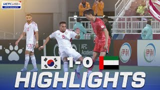 HIGHLIGHTS! Korea Selatan (1) vs (0) Uni Emirat Arab | AFC U23 ASIAN CUP QATAR 2024 screenshot 3