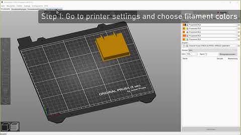 Quick guide: How to slice multi-material objects with PrusaSlicer for 3D-printing with MMU2S