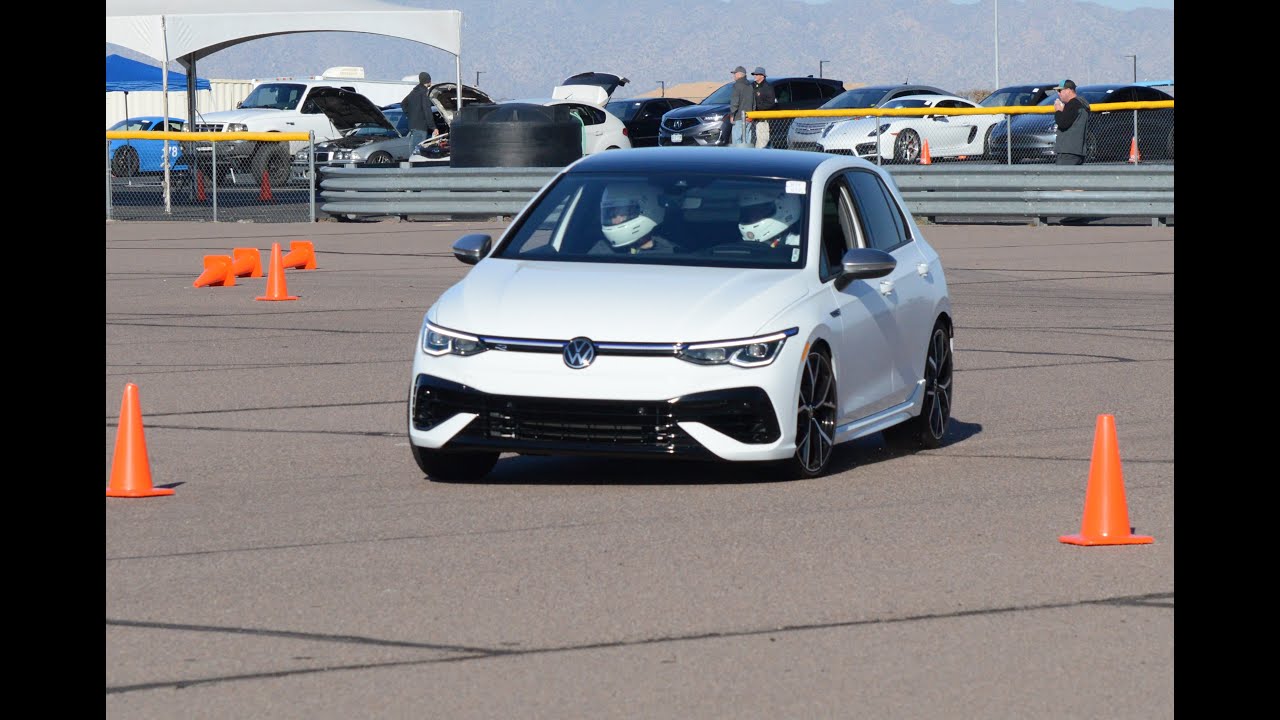 Golf R Mk8 Tucson Autocross 6-25-23 - YouTube