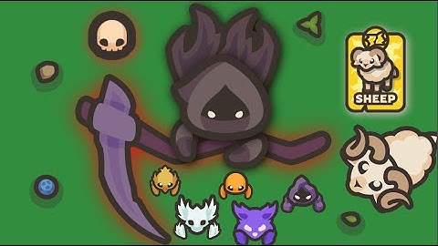 I KILLED A REAPER IN TAMING.IO - Taming.io Sheep & Elements hats update