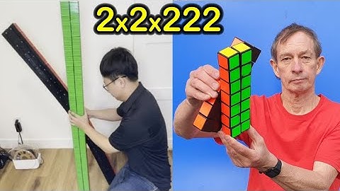 2x2x222 WORLD RECORD Rubik