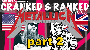 Cranked & Ranked: Metallica - part 2