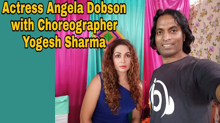 Actress Angela Dobson & choreographer Yogesh Sharma