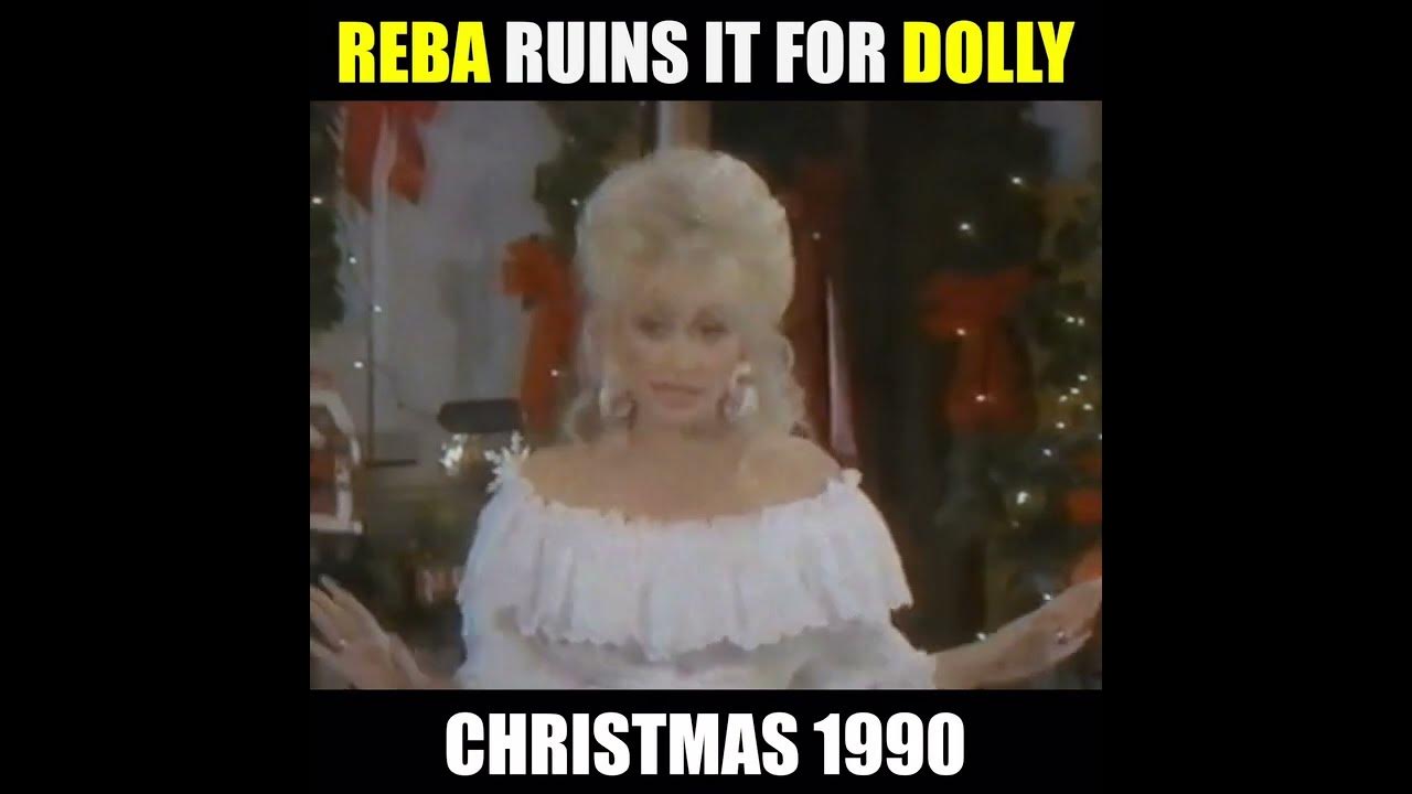 Reba McEntire ruins Dolly's Christmas special 1990