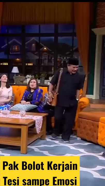 Kocak Kelakuan Haji Bolot Bikin Emosi
