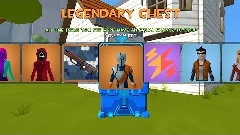 Rocket Royale LEGENDARY CHEST OPENING NEW SKIN + 11 KILLS - Android gameplay #119