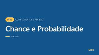 Chance e Probabilidade
