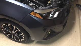 Remove 2014-2016 Toyota Corolla Headlight ASSEMBLY Without Removing Bumper, For Tinting or whatever! Profile