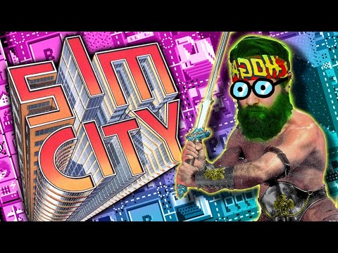 Retro Game Livestream! SimCity Nintendo SNES Super Famicom