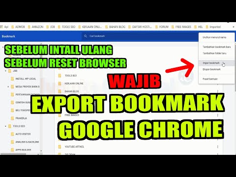 Video: Apakah Google menyimpan bookmark saya?