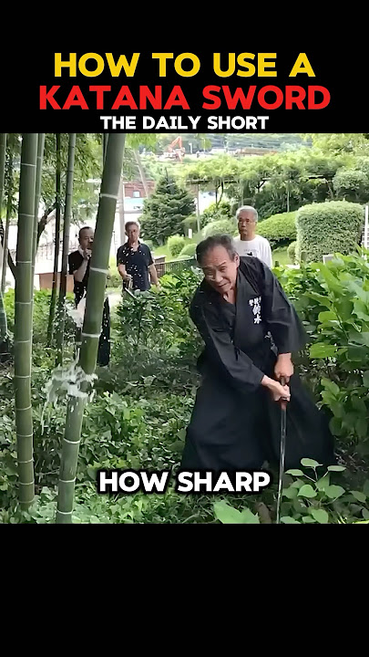 How to use a Katana Sword
