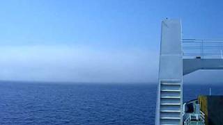 Ugljan - Idula magla na moru fog on the sea