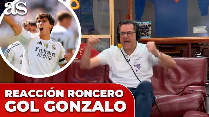 RONCERO estalla de ALEGRÍA con el GOL de GONZALO | REAL MADRID 1-0 BORUSSIA DORTMUND