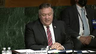 Secretary Pompeo Testifies before the Senate Foreign Relations Committee