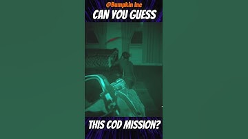 Can You Guess This ICONIC Cod Mission 🤔 #shorts
