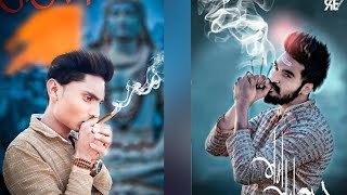 Maha  Shivratri poster editing photo tutorial best tutorial Rohit edit photo Bageshwar screenshot 5