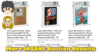 More Insane SEALED Game Auction Results