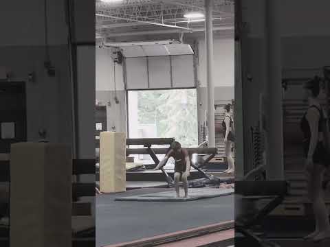 11yo gymnast sticks