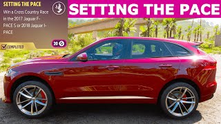 Daily Challenge - SETTING THE PACE | Win a Cross Country Race in the Jaguar F-PACE S / Jaguar I-PACE
