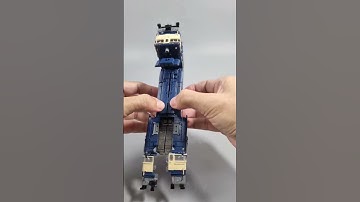 Takara Tomy Transformers Masterpiece MPG-02 Trainbot Getsuei #shorts