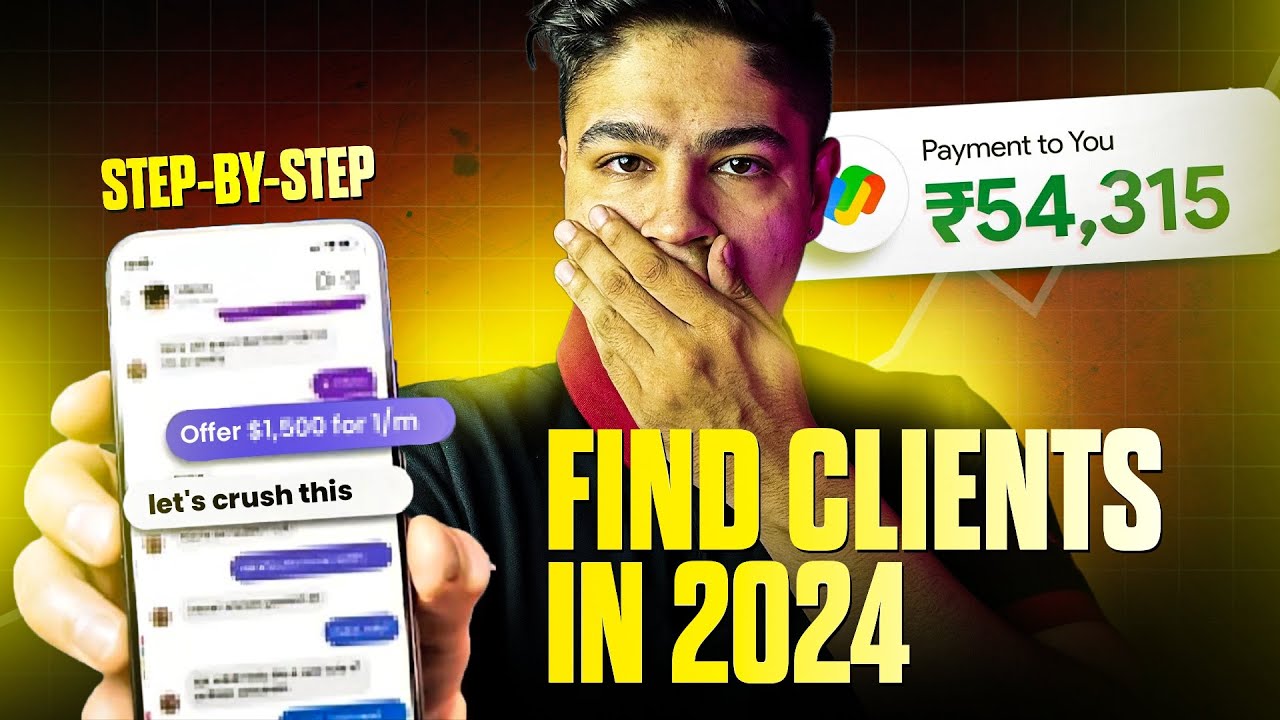 How to find clients for SMMA & Video editing! how to find Clients for Freelancing in 2024