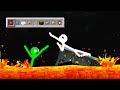 Stickman - FLOOR IS LAVA - Minecraft Animation