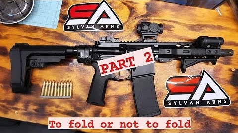 Sylvan Arms Gen 4 Folding Stock Adapter! (Part 2)