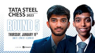 Tata Steel Chess 2023 | Round 5 | Peter Svidler &amp; David Howell commentate
