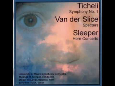 FRANK TICHELI: Symphony No. 1 (2001) - First Movem...