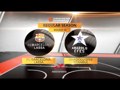 Highlights: FC Barcelona Lassa-Anadolu Efes Istanbul