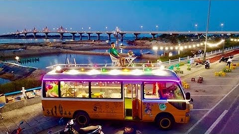 Review cây cầu dây đẹp nhất miền trung- cầu cổ lũy tp quảng Ngãi|| ông Xuân Vlogs