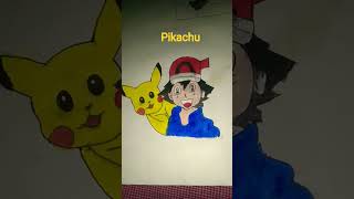 how to draw Pikachu for boy#shortsvideo #trending#viral art