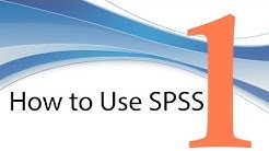 How to Use SPSS - Lesson 1 - The SPSS Environment and Variable Properties - Durasi: 11.12. 