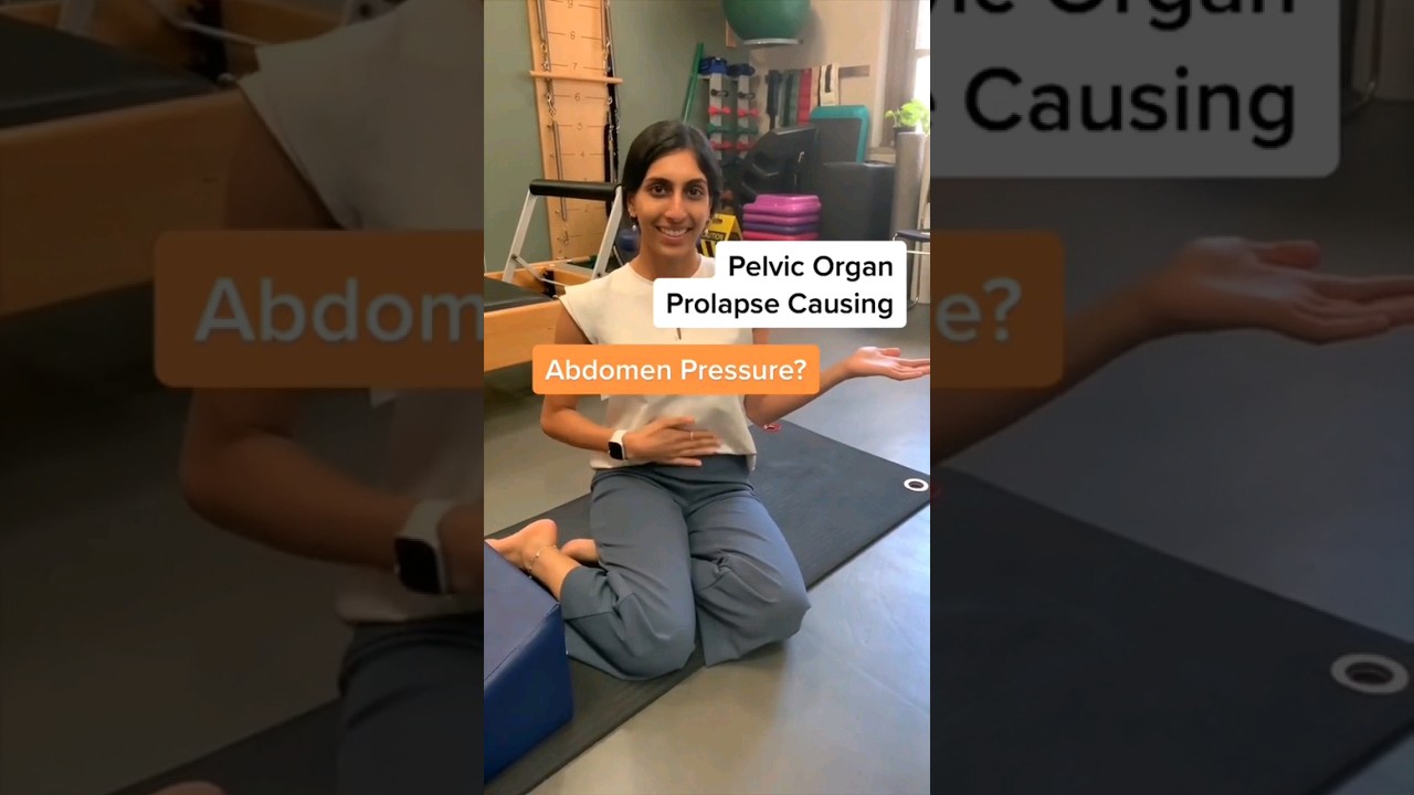 Take the pressure from #prolapse away with these quick exercises! 🧘