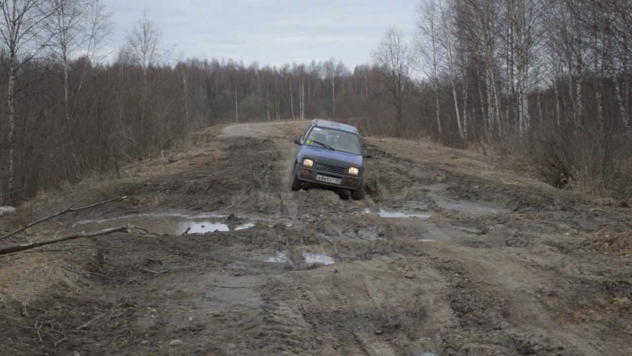 Ока по грязи