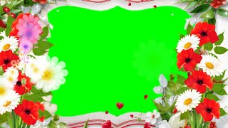 Wedding dil photo frame green screen effect full hd s dil l green