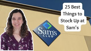 25 Best Things to Stock Up at Sam's Club in 2023 | What to Buy at Sam's Club