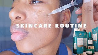 Ma routine visage 100% BIO pour ma peau noire mixte à imperfections || SANOFLORE