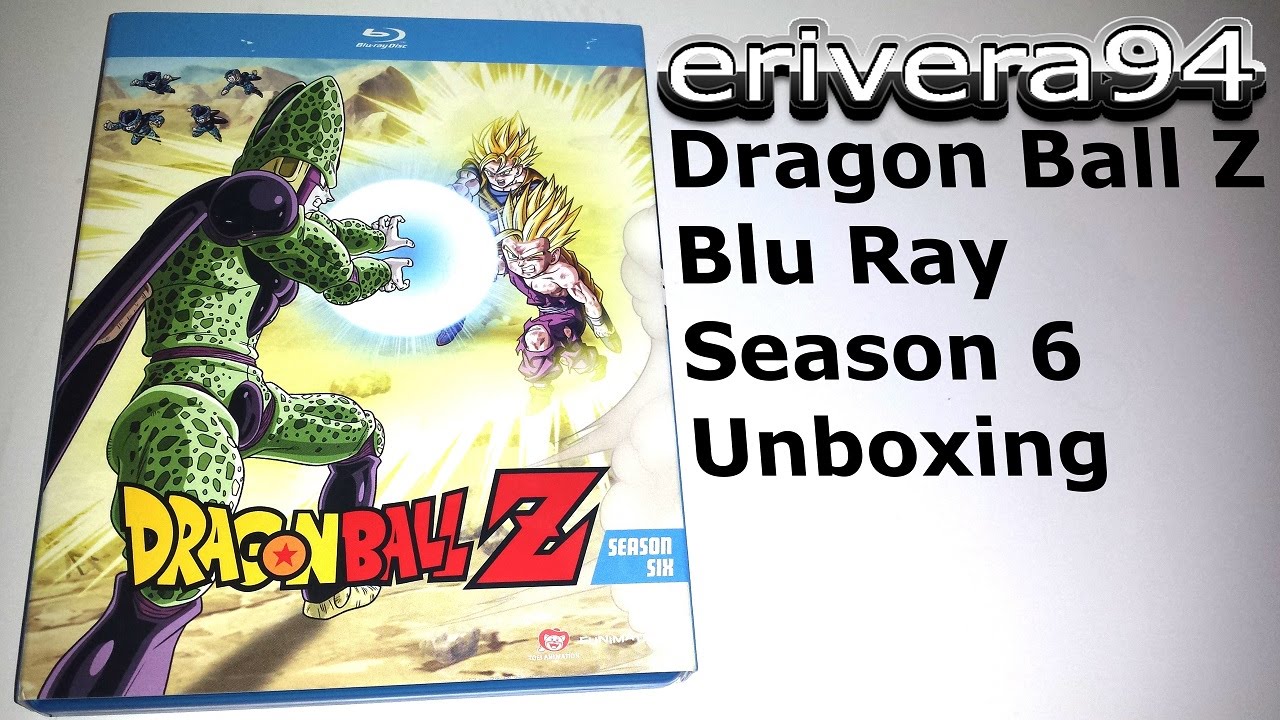 Dragon Ball Z Season 6 Blu Ray Unboxing Cell Games Saga Dbz Youtube