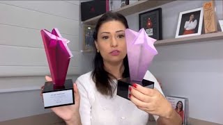 Troféu e prêmio em ?AVON?